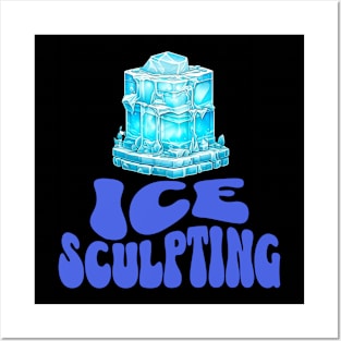 Groovy Glacier | Ice Sculpting Posters and Art